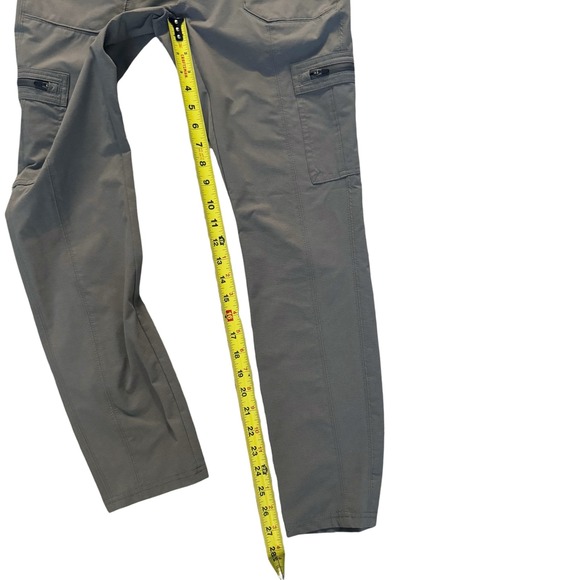 KUHL Horizn Skinny Pants Ripstop Cargo Gray Womens Size 4 Short Hiking Outdoor - Picture 10 of 15